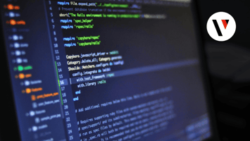 Pantalla con códigos de programación