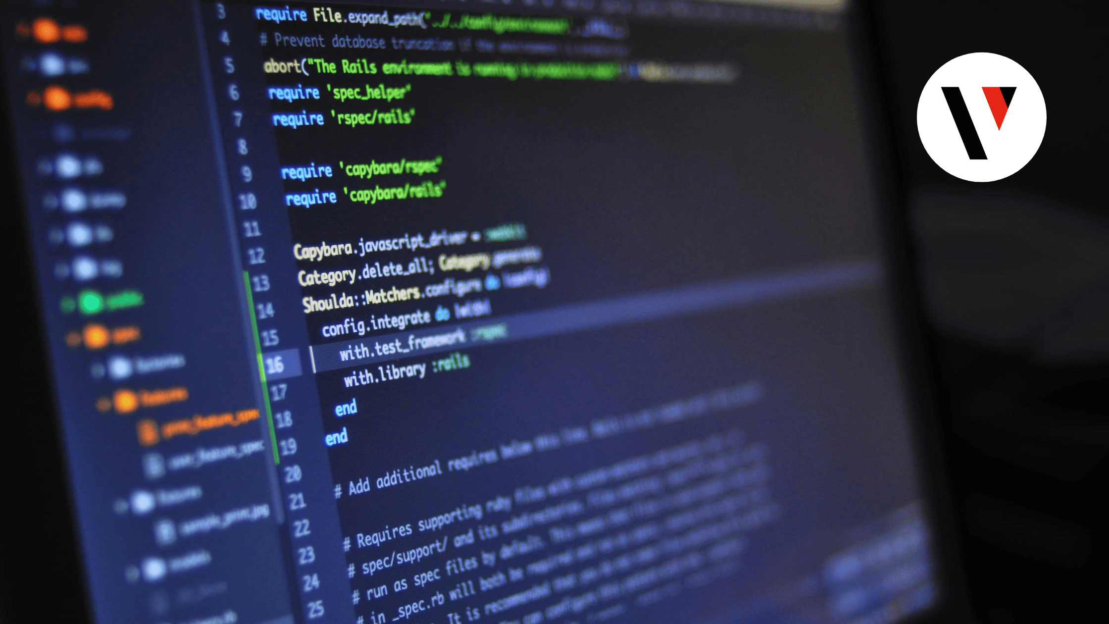 Pantalla con códigos de programación
